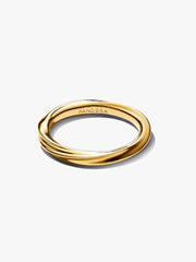 Twisted Ring 14k gold plating