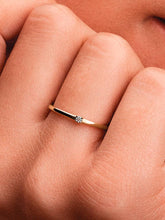 Pandora Era 14k Gold Lab-grown Diamond Single Stone Ring 0.03 ct TW, 14k gold