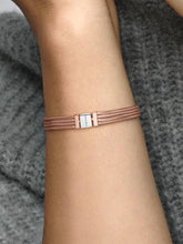 FINAL SALE - Pandora Reflexions™ Multi Snake Chain Bracelet Sterling silver, 14k rose gold plating