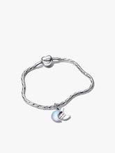 Crescent Moon Charm Bracelet Set 2 Quantity