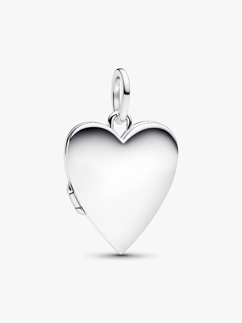 Engravable Openable Heart Tag Pendant Sterling silver