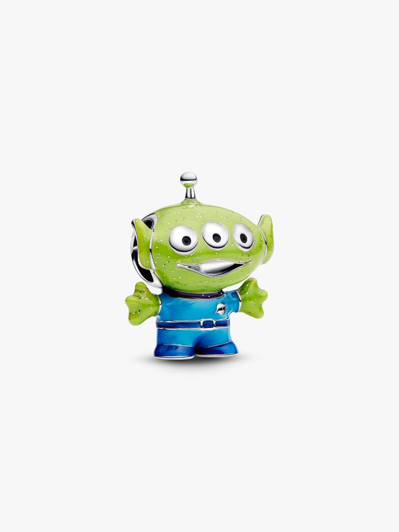 Disney Pixar Toy Story Alien Charm Sterling silver