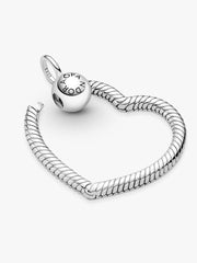 Pandora Moments Heart Charm Pendant Sterling silver