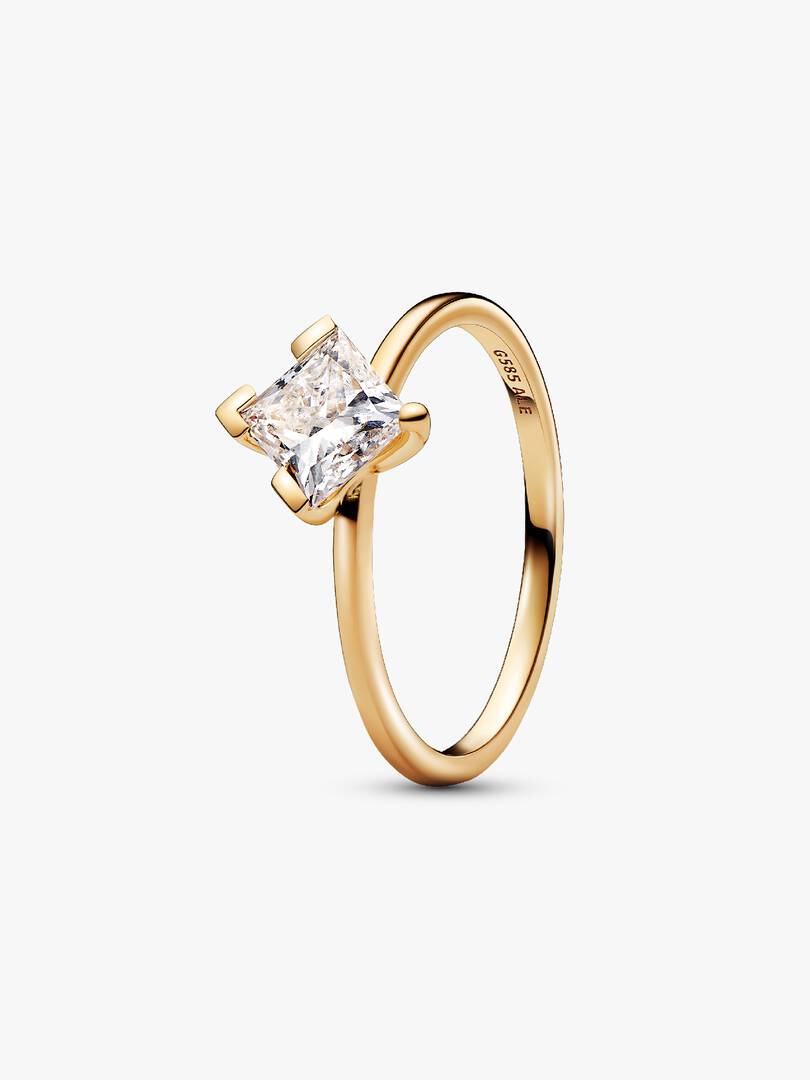 FINAL SALE - Pandora Nova 14k Gold Lab-grown Diamond Ring 1.00 ct TW, 14k gold