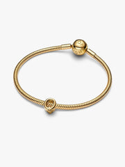 Letter Q Alphabet Charm 14k gold plating