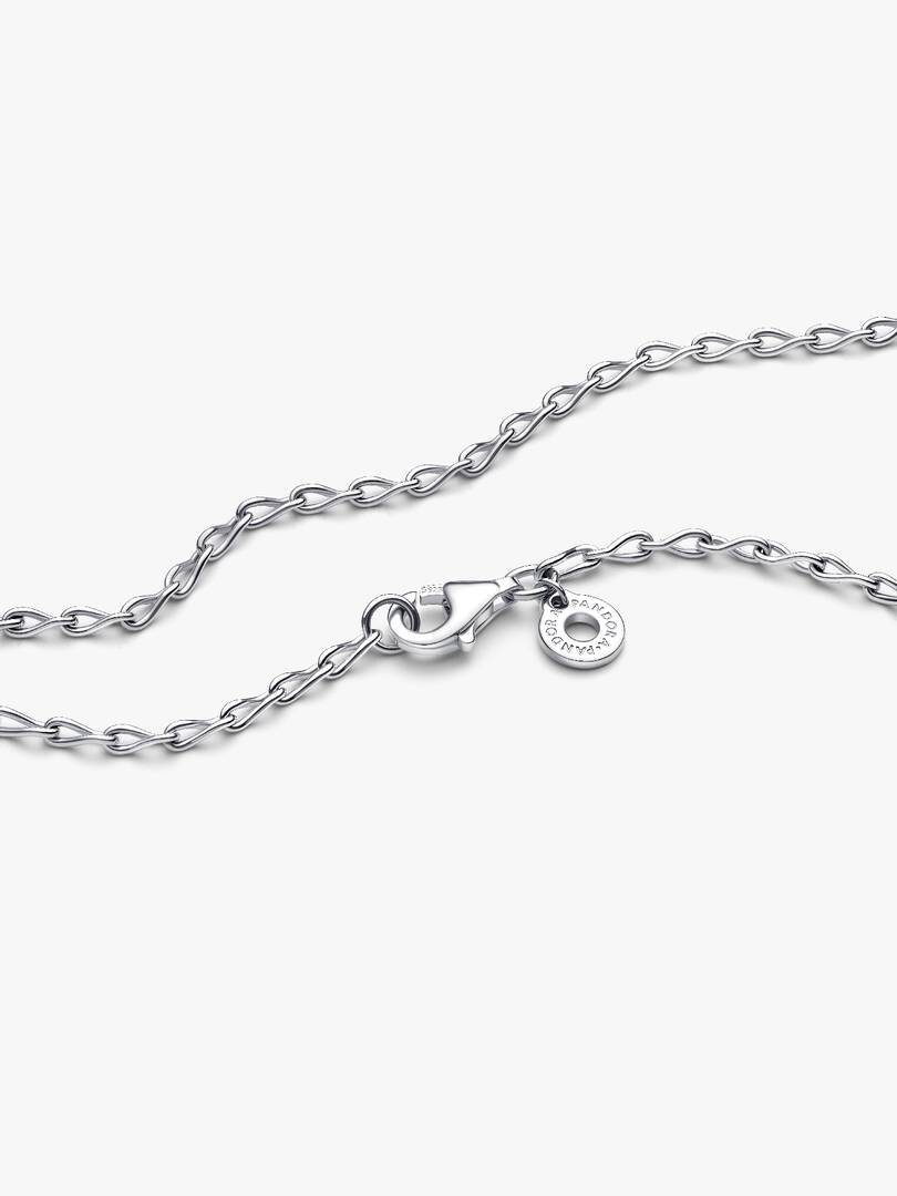 Infinity Chain Necklace Sterling silver