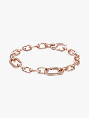 FINAL SALE - Pandora ME Small-Link Chain Bracelet 14k rose gold plating