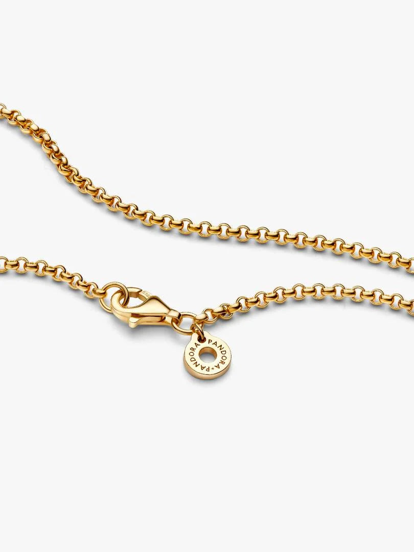 Rolo Chain Necklace 14k gold plating