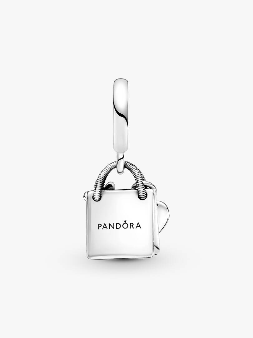 Pandora Shopping Bag Dangle Charm Sterling silver