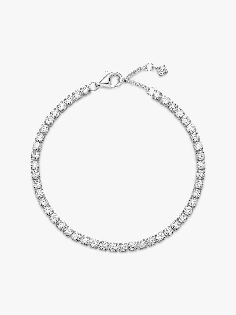 Sparkling Tennis Bracelet Sterling silver