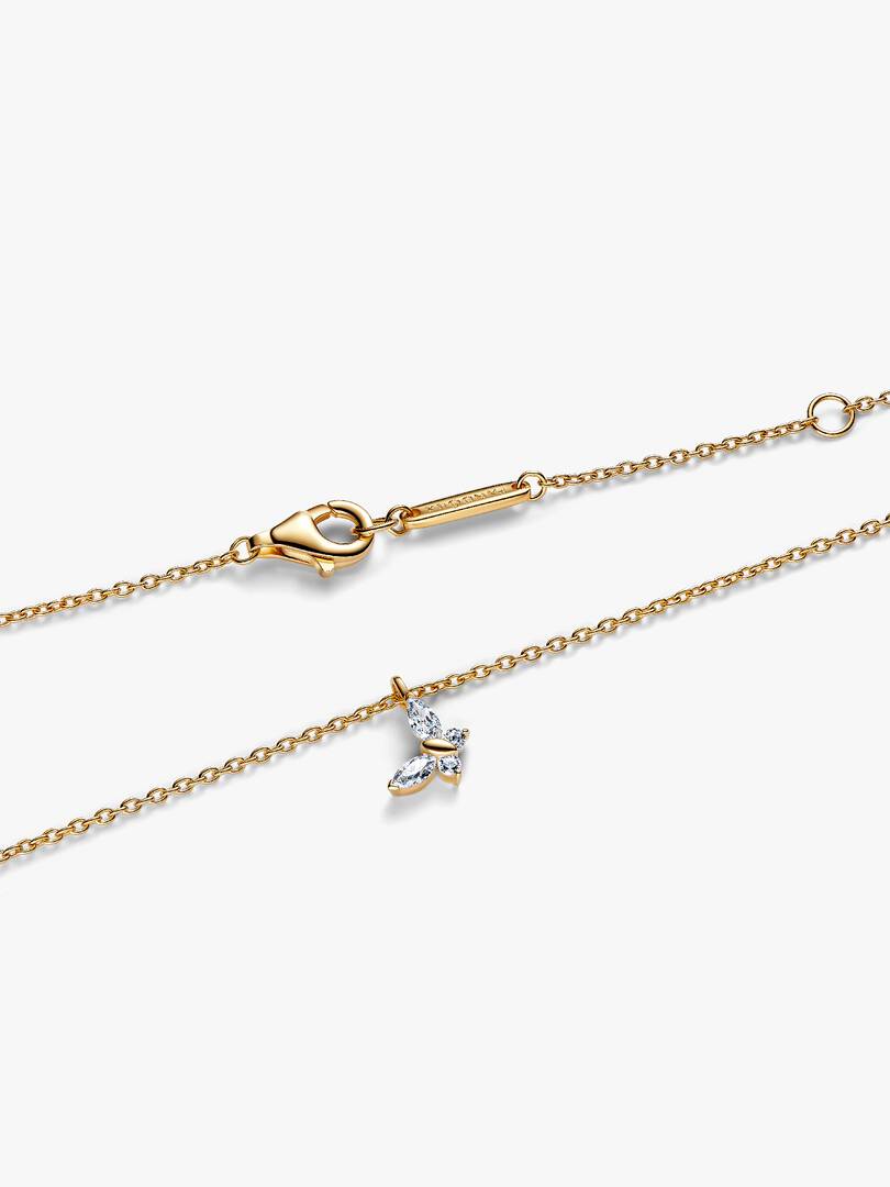 Butterfly Pendant Necklace 14k gold plating