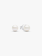 FINAL SALE - Treated Freshwater Cultured Pearl 4.5mm Stud Earrings Sterling silver