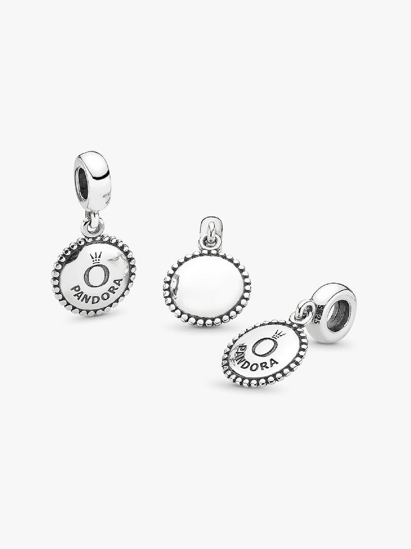 Icon Dangle Charm Sterling silver