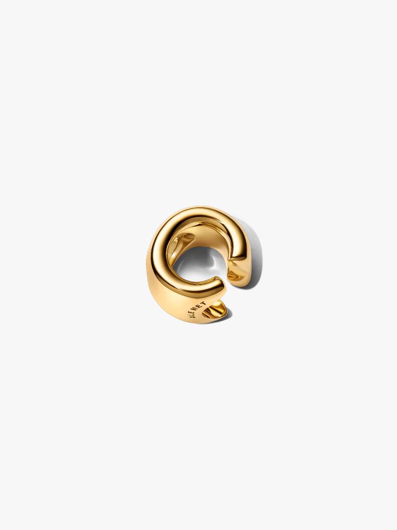 Letter C Alphabet Charm 14k gold plating