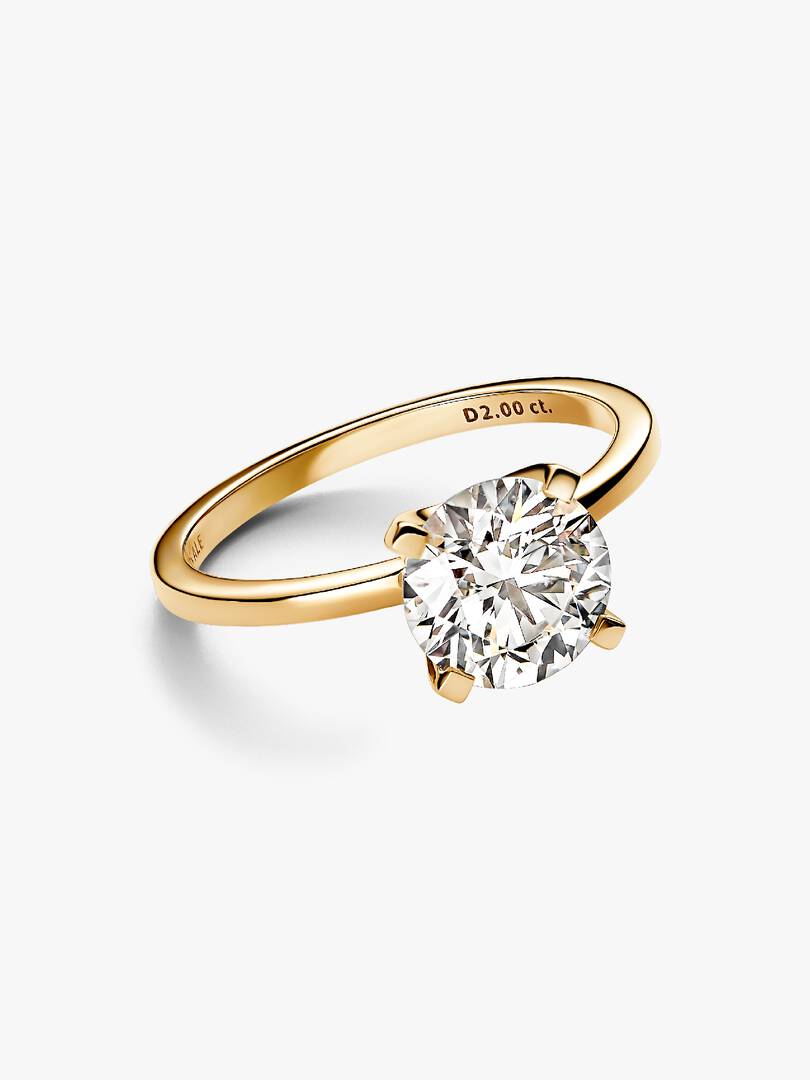 Pandora Era 14k Gold Lab-grown Diamond Ring 2.00 ct TW, 14k gold