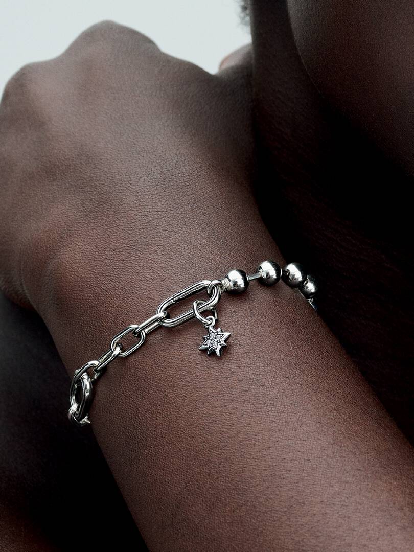 Star Mini Dangle Charm Sterling silver