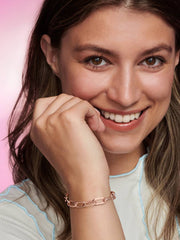 FINAL SALE - Pandora ME Medium-Link Chain Bracelet 14k rose gold plating