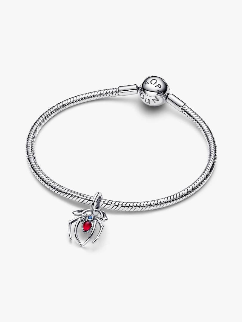 Marvel Spiderman Dangle Charm Sterling silver
