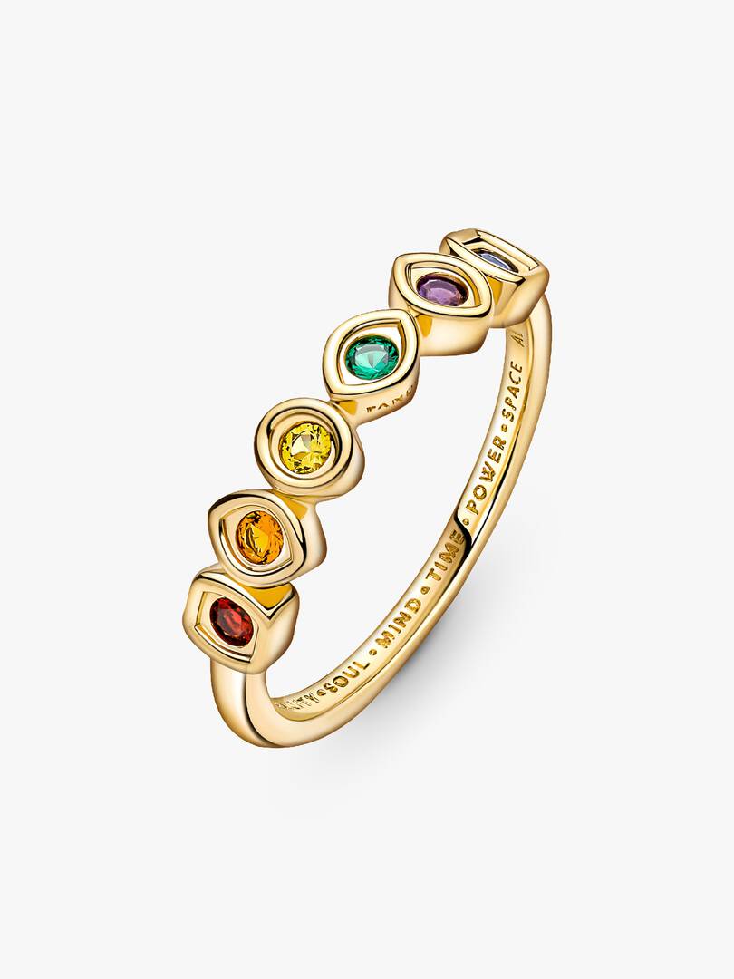 Marvel The Avengers Infinity Stones Ring 14k gold plating