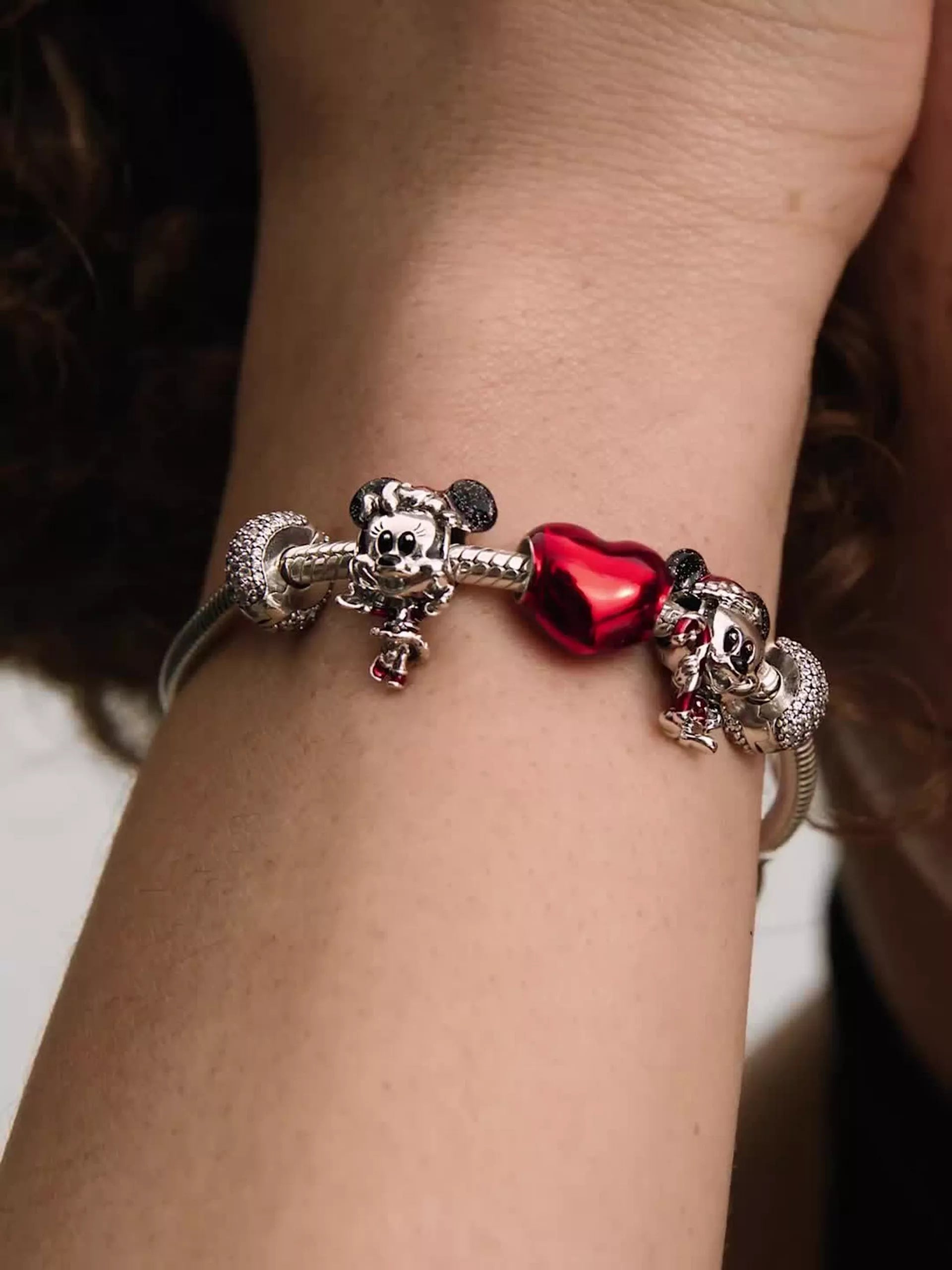 Disney Minnie Mouse Holiday Charm Sterling silver