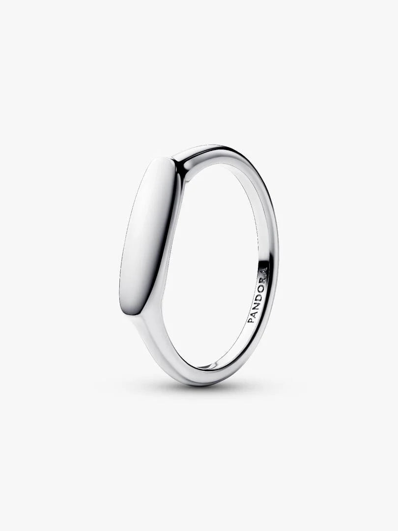 Engravable Bar Ring Sterling silver