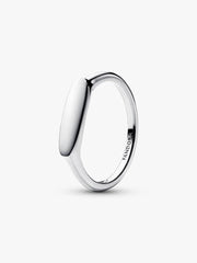 Engravable Bar Ring Sterling silver
