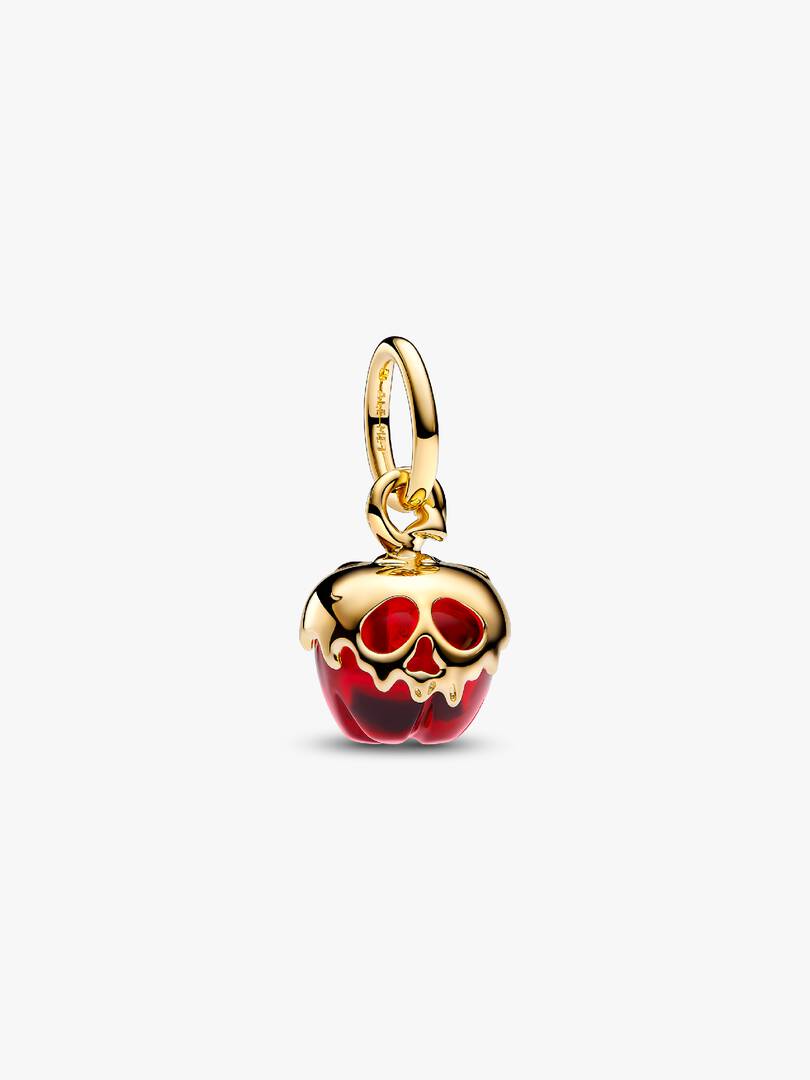Disney Villains Evil Queen Apple Dangle Charm 14k gold plating