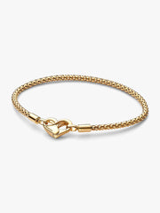 Studded Chain Bracelet 14k gold plating