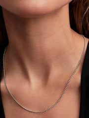 Ball Chain Necklace Sterling silver