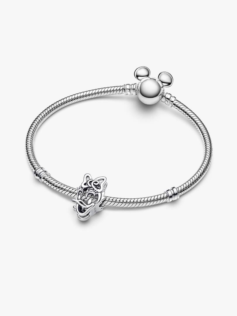Disney Daisy Duck Openwork Charm Sterling silver