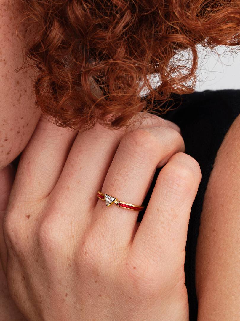 Marvel Iron Man Ring 14k gold plating