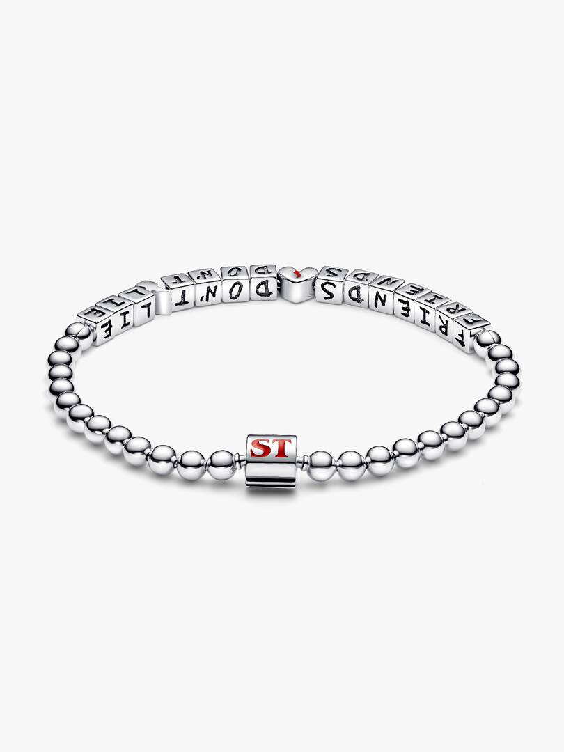 Stranger Things Friends Don't Lie Bracelet Sterling silver