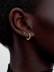 Pandora Era Lab-grown Diamond Stud Earrings 14K Gold 0.05 ct TW, 14k gold