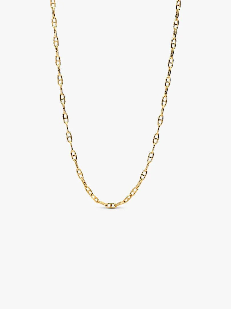 Anchor Chain Necklace 14k gold plating