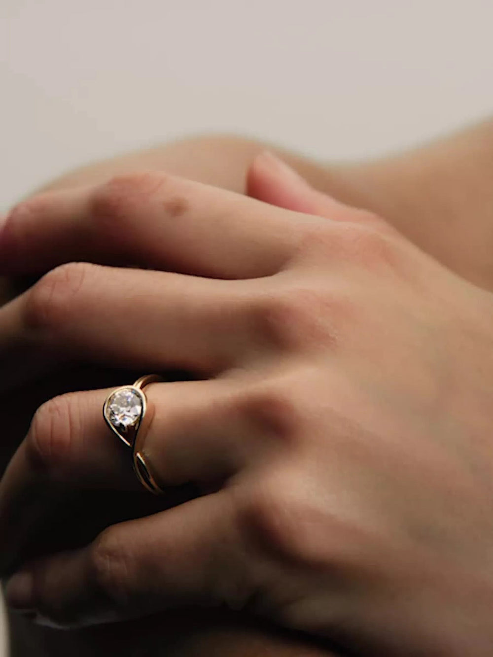 Pandora Infinite 14k Gold Lab-grown Diamond Ring 1.00 ct TW, 14k gold