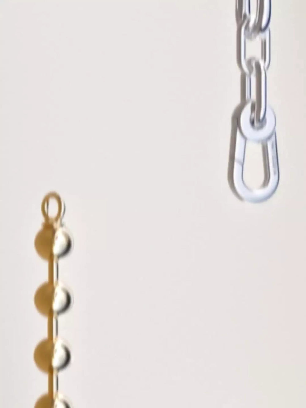 Five Openable Link Chain Bracelet Sterling silver