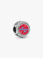 All American Girl Charm Sterling silver
