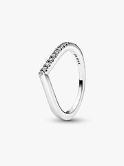FINAL SALE - Pandora Timeless Wish Half Sparkling Ring Sterling silver
