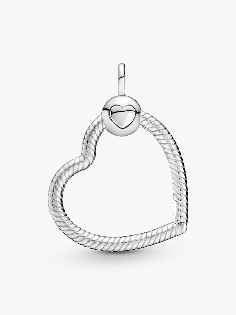 Pandora Moments Heart Charm Pendant Sterling silver