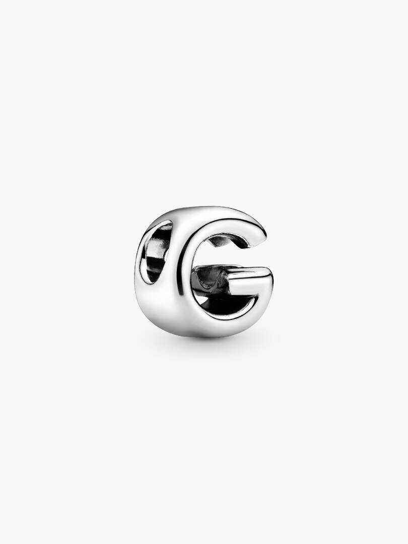 Letter G Alphabet Charm Sterling silver