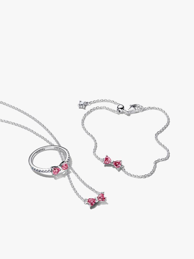 Sparkling Bow Jewelry Set 3 Quantity