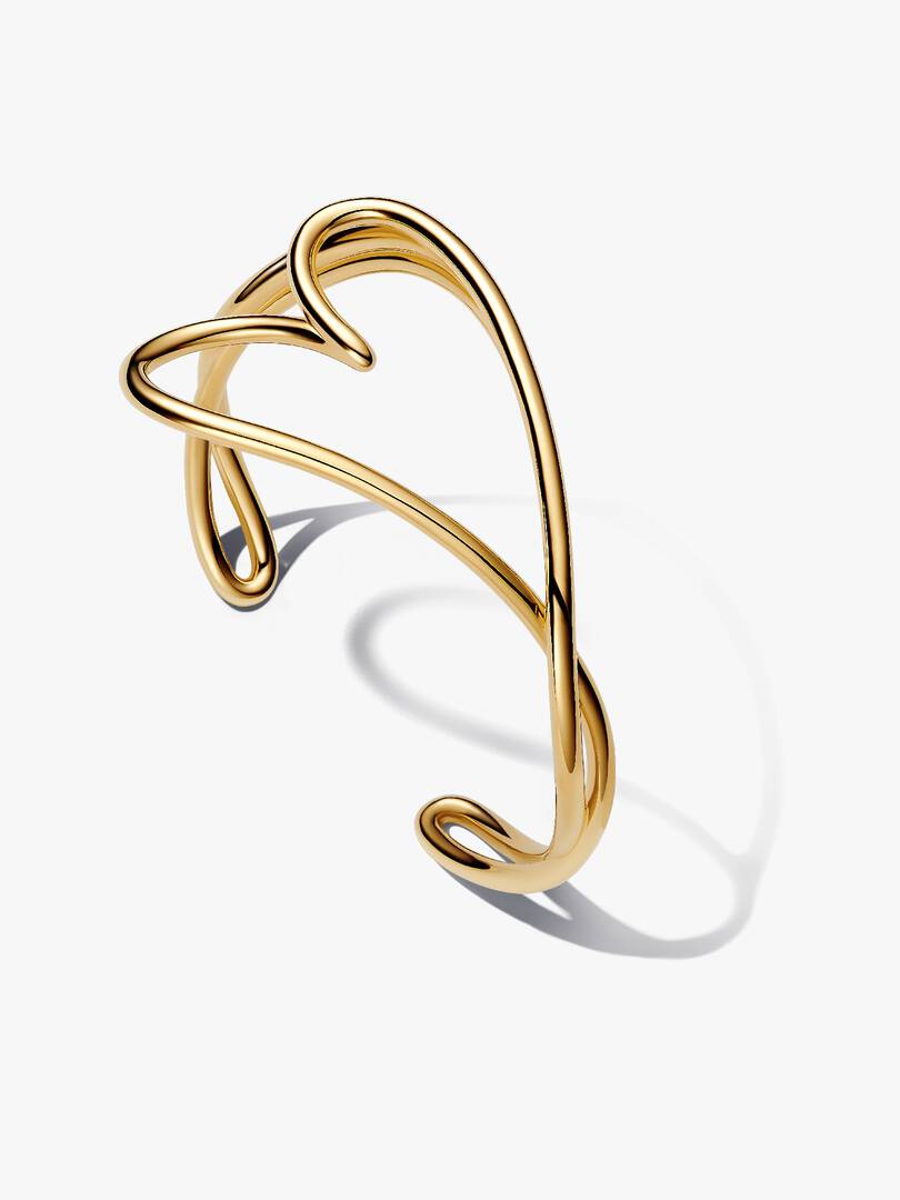 Organically Shaped Heart Jewelry Set 4 Quantity