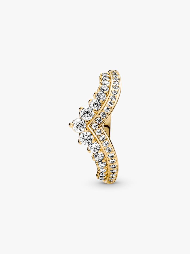Pandora Timeless Wish Tiara Ring 14k gold plating