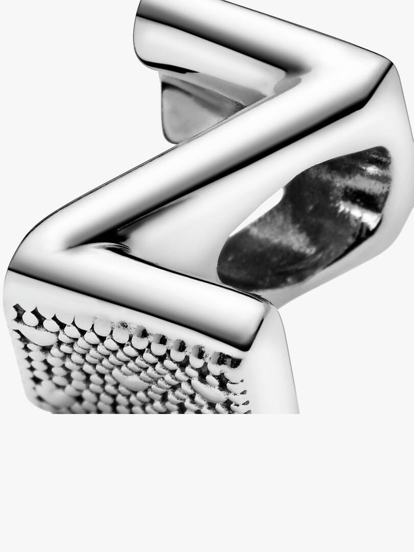 Letter Z Alphabet Charm Sterling silver