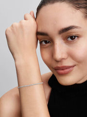 Sparkling Tennis Bracelet Sterling silver