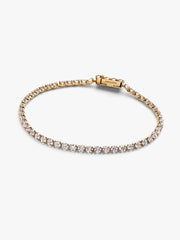 Pandora Era 14k Gold Lab-grown Diamond Tennis Bracelet 4.60 ct TW, 14k gold