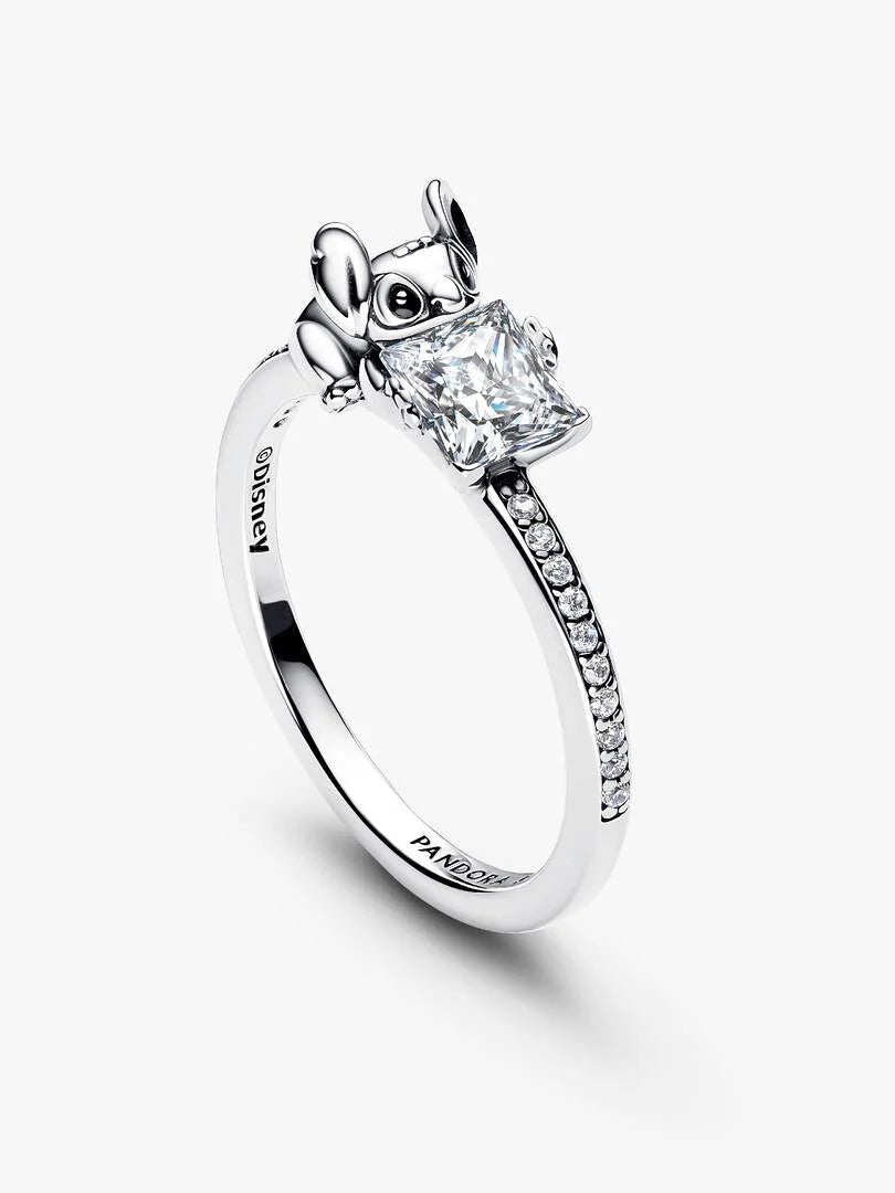 Disney Stitch & Stone Ring Sterling silver