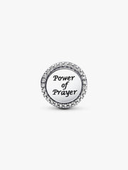 Bible Power of Prayer Charm Sterling silver