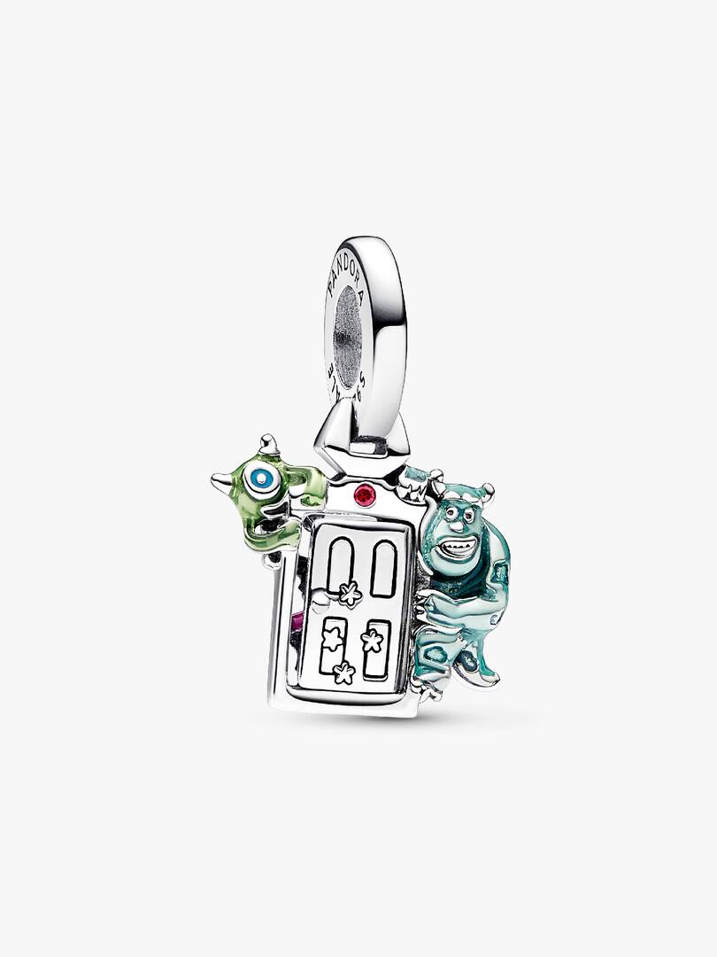 Disney Pixar Monsters, Inc. Door Dangle Charm Sterling silver