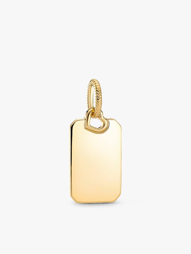 May Engravable Dangle Charm Necklace Set 3 Quantity